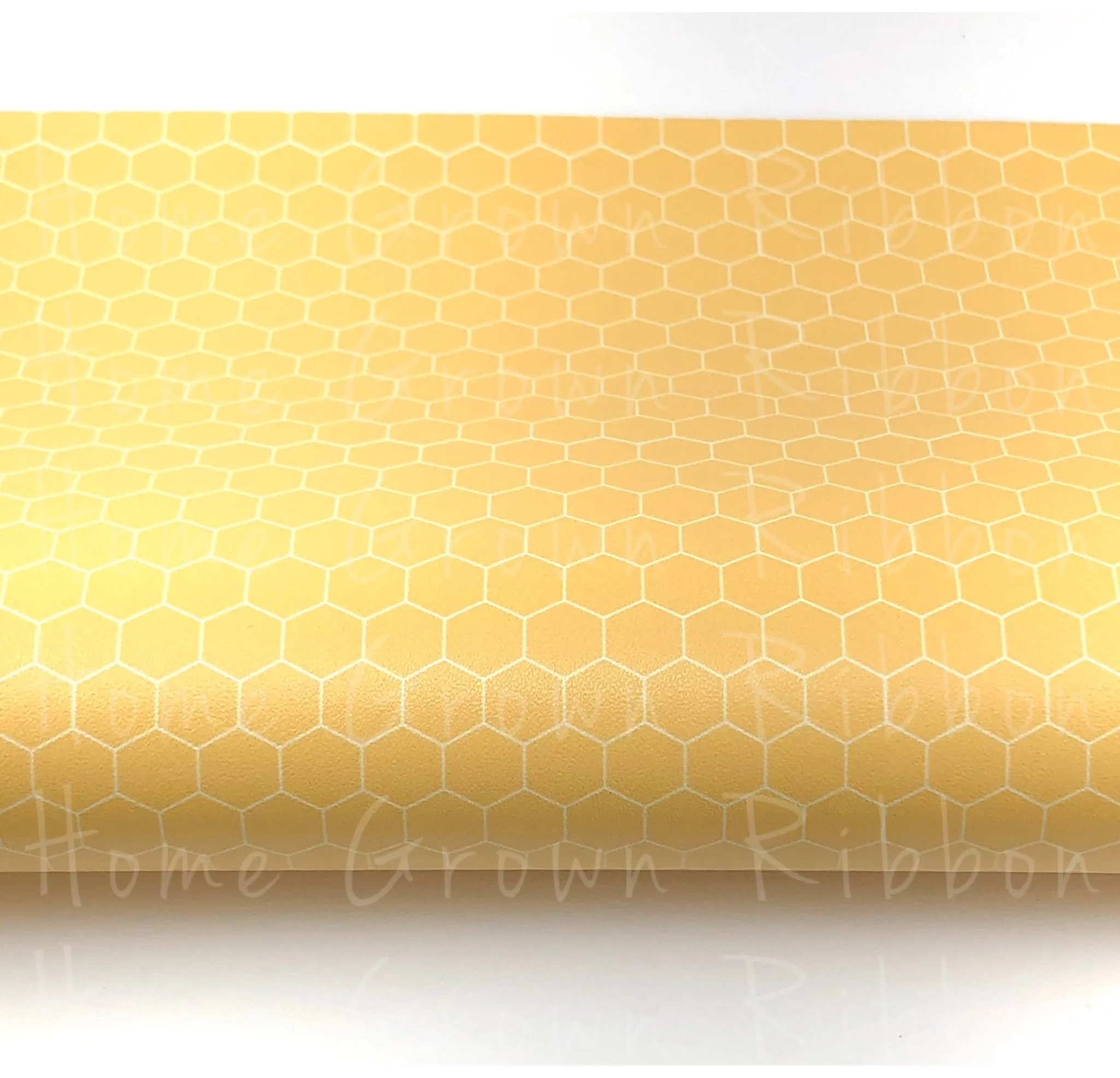 Bees Honeycomb Synthetic Leather Sheet USDR