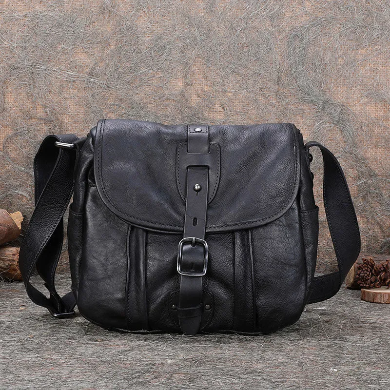 Best Leather Womens Shoulder Bag Vintage Best School Messenger Bag for Ladies