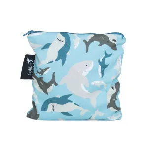 Colibri Reusable Snack Bag Large (Sharks)
