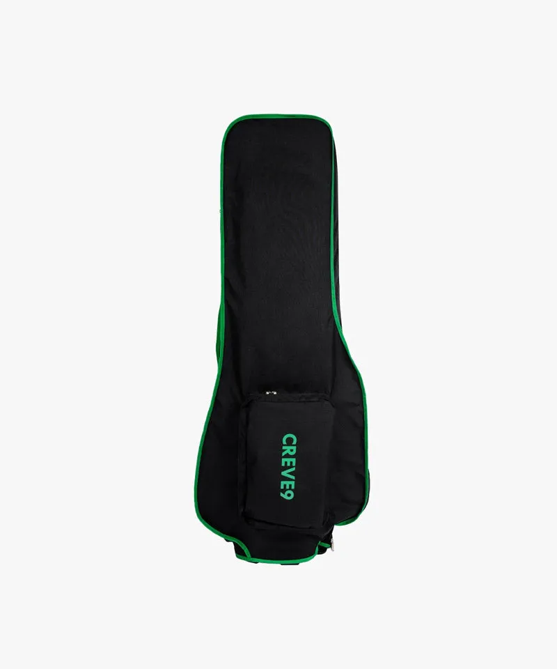 CREVE NINE: Big Logo Waterproof Aviation Cover - Black