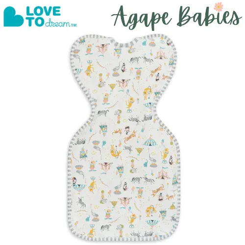 Love to Dream Swaddle UP Designer Original 1.0 TOG - Circus White